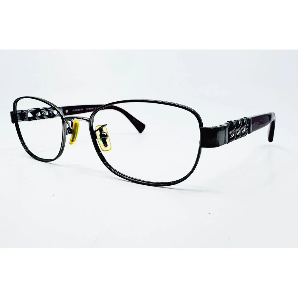 Coach Eyeglasses Womens Gunmetal Milky Black Cherry HC 5072Q 51-17-135